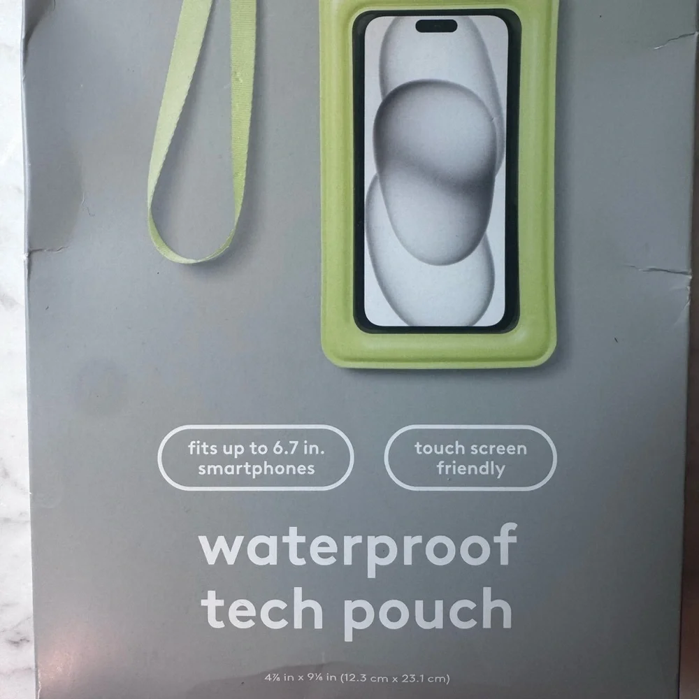 Heyday Waterproof Tech Pouch - Green